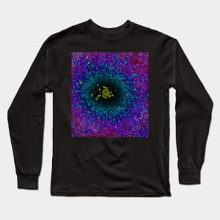 Black Panther Art - Glowing Edges 325 Long Sleeve T-Shirt